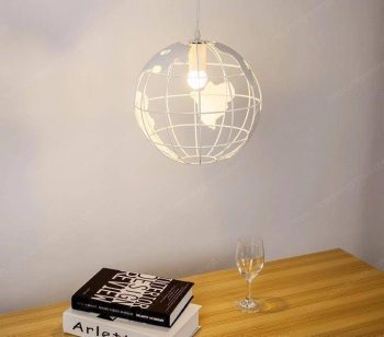 Globe Pendant Light Earth Lamp - Image 11