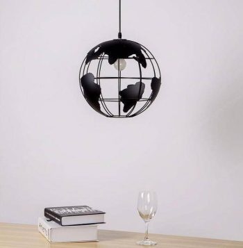 Globe Pendant Light Earth Lamp - Image 3