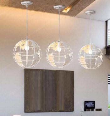 Globe Pendant Light Earth Lamp - Image 10