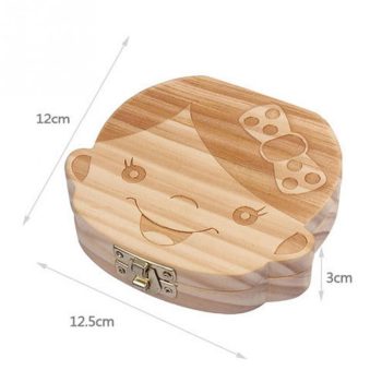 Wooden Baby Milk Teeth Box - Image 3