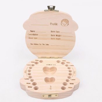 Wooden Baby Milk Teeth Box - Image 7