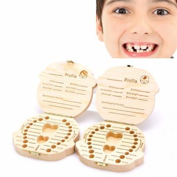Wooden Baby Milk Teeth Box - Image 4