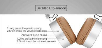 New Deluxe Cushion-Fitted Bluetooth HiFi Headset with Stereo Heavy Bass and Microphone - Image 6