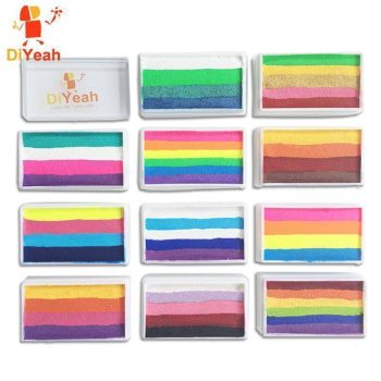 Rainbow Body Face Pint