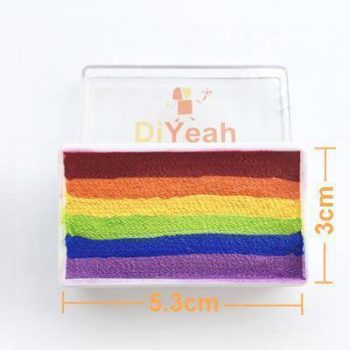 Rainbow Body Face Pint - Image 12