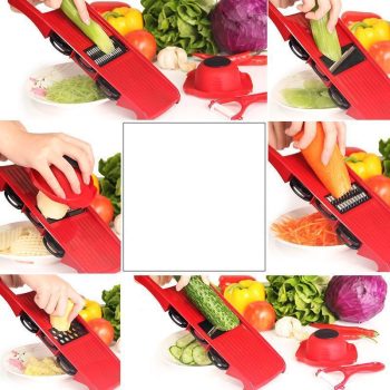 Vegetable Cutter Potato Slicer Carrot Grater Julienne Onion Dicer - Image 2