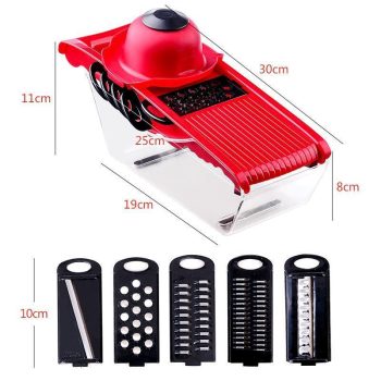Vegetable Cutter Potato Slicer Carrot Grater Julienne Onion Dicer - Image 3