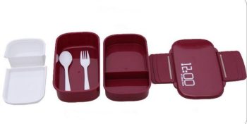 Large Capacity 1400ml Double Layer Plastic Lunch Box 12:00 Microwave - Image 7