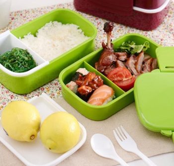 Large Capacity 1400ml Double Layer Plastic Lunch Box 12:00 Microwave - Image 9