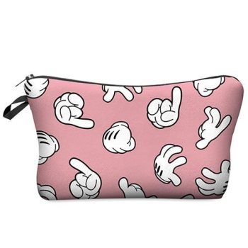 Black Skull Make-Up Bag - Image 10