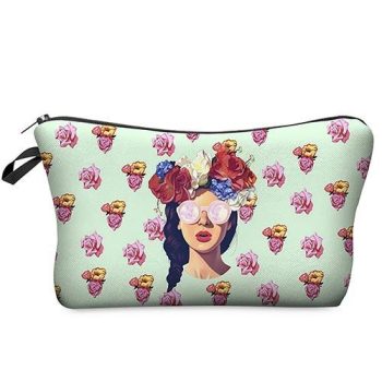 Black Skull Make-Up Bag - Image 5