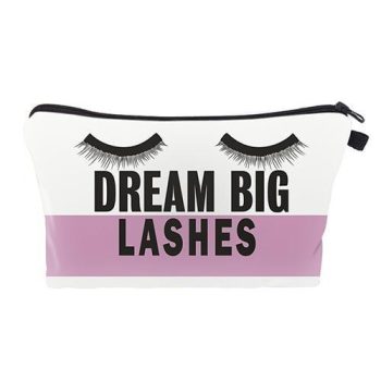 Black Skull Make-Up Bag - Image 7