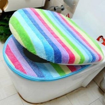 Rainbow Toilet Seat Cover - Image 2