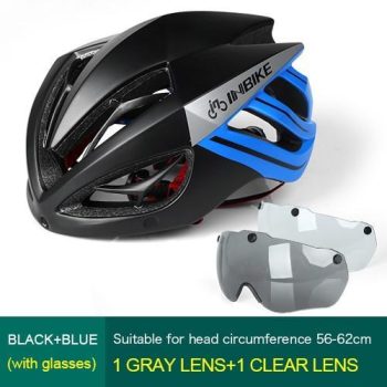 INBIKE Bicycle Helmets Magnetic Goggles - Image 2