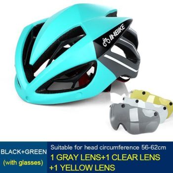 INBIKE Bicycle Helmets Magnetic Goggles - Image 5