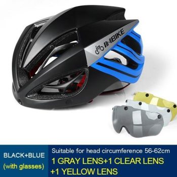 INBIKE Bicycle Helmets Magnetic Goggles - Image 20