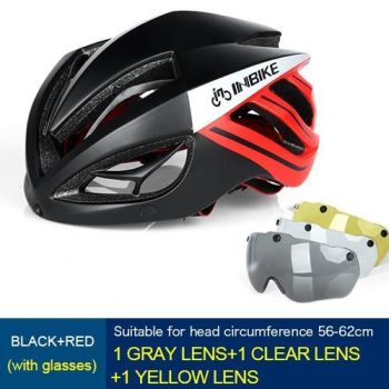 INBIKE Bicycle Helmets Magnetic Goggles - Image 6