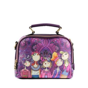 PU Leather Ladies cartoon Handbags - Image 3