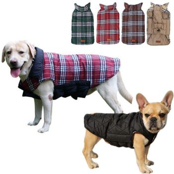 Waterproof Reversible Dog Jacket