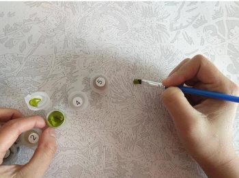 Geeky Frog DIY Painting By Number Kit - Image 4
