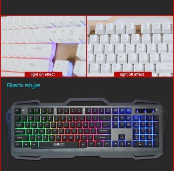 Backlit Gaming Keyboard Mechanical Feeling - Image 6
