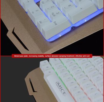 Backlit Gaming Keyboard Mechanical Feeling - Image 8