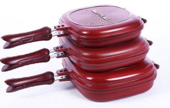 Double Sided Grill Fry Pan