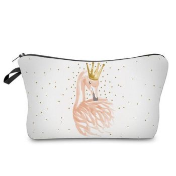 Flamingo Princess Make-Up Bag - Image 5