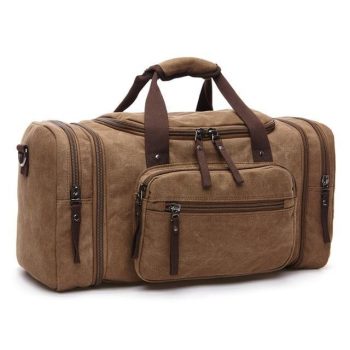 Large Capacity Canvas Travel Bags - Image 5