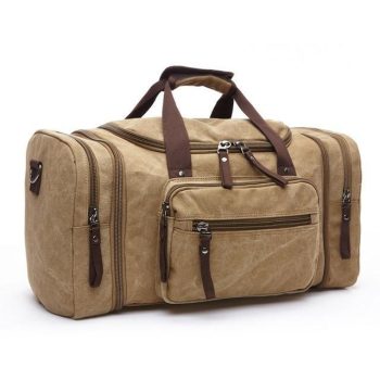 Large Capacity Canvas Travel Bags - Image 3