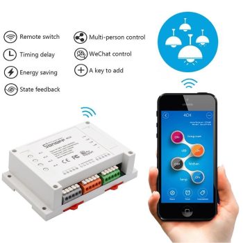 Sonoff 4CH Wifi Smart Switch-4 Channels - Image 2