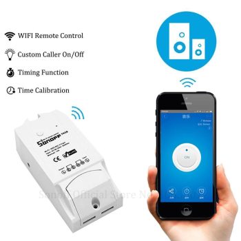 Sonoff TH10 Wi-Fi Smart Switch With Temperature Sensor Humidity Monitor