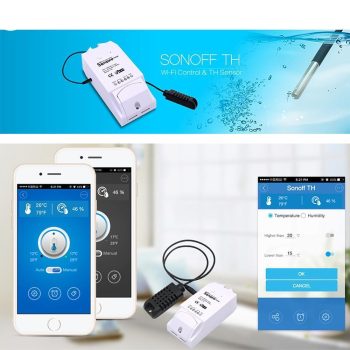 Sonoff TH10 Wi-Fi Smart Switch With Temperature Sensor Humidity Monitor - Image 2