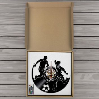 LED Soccer Wall Clock - Image 5