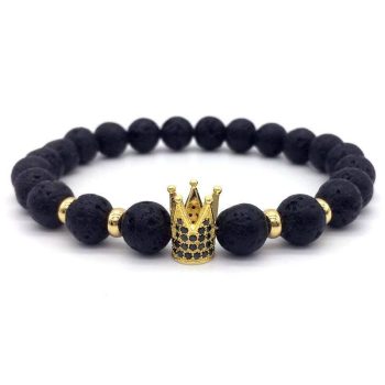 Lava Stone Bracelet For Men Or Women - Image 14