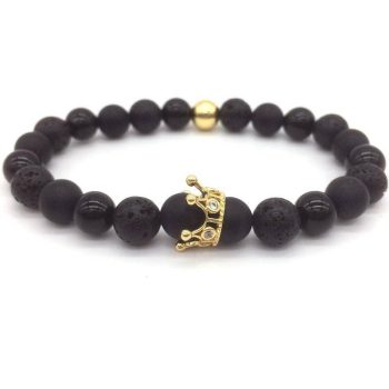 Lava Stone Bracelet For Men Or Women - Image 17