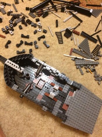 The Black Pearl Pirate Ship Model set Building Blocks Kits bricks Toys - Image 6