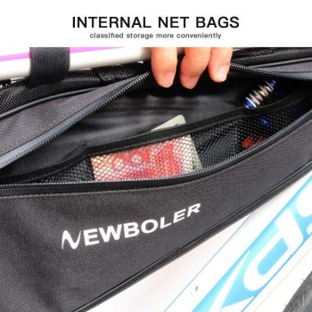 Black Triangle Bike Frame Bag - Image 6