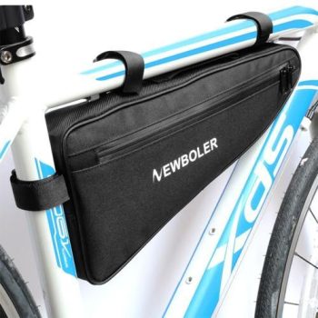 Black Triangle Bike Frame Bag - Image 7