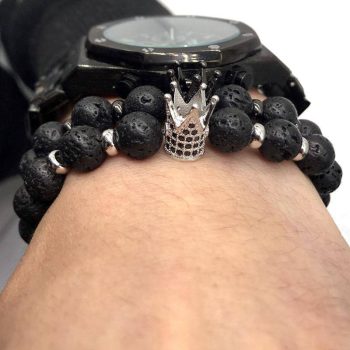 Lava Stone Bracelet For Men Or Women - Image 20