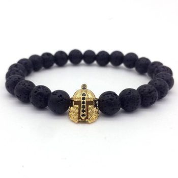 Lava Stone Bracelet For Men Or Women - Image 8