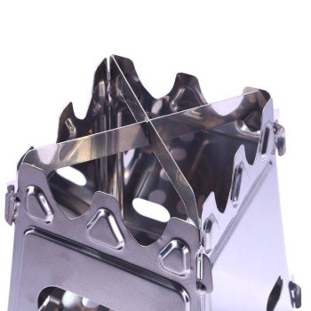 Compact Folding Outdoor Wood Stove - Image 5