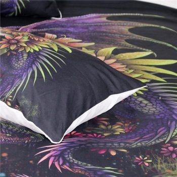 Flower Skull Bedding Set - Image 5