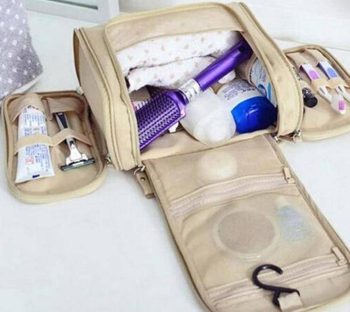 Multi-compartment Toiletry Organizer Travel Bag - Image 15
