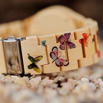 Butterfly Wood Watch - Image 4