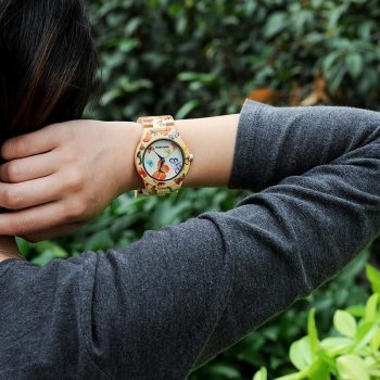 Butterfly Wood Watch - Image 5