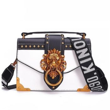 Metal Lion Head Handbags