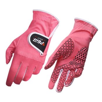 Pink Purple Ladies Golf Gloves - Image 9