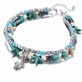 New Multi Layer Anklet Leg Bracelet