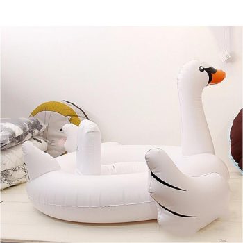 Baby inflatable flamingo pool float - Image 9
